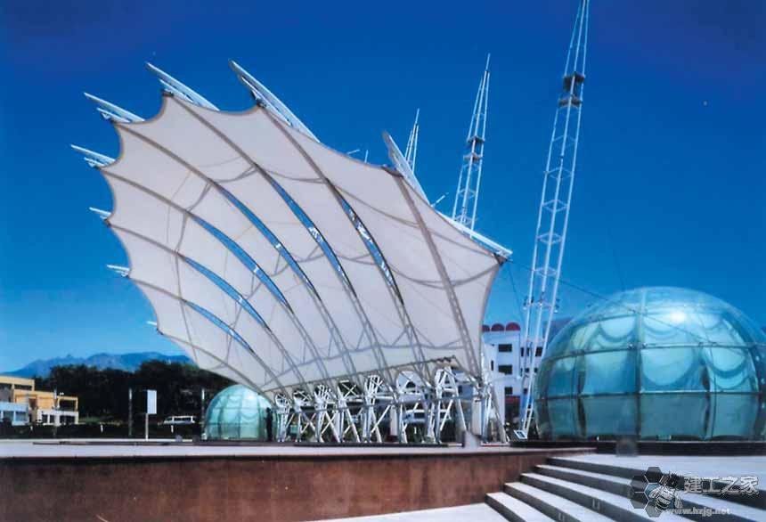 浏阳车棚膜结构网架